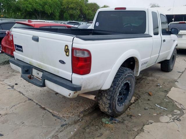 1FTYR44UX5PA54532 - 2005 FORD RANGER SUP WHITE photo 4