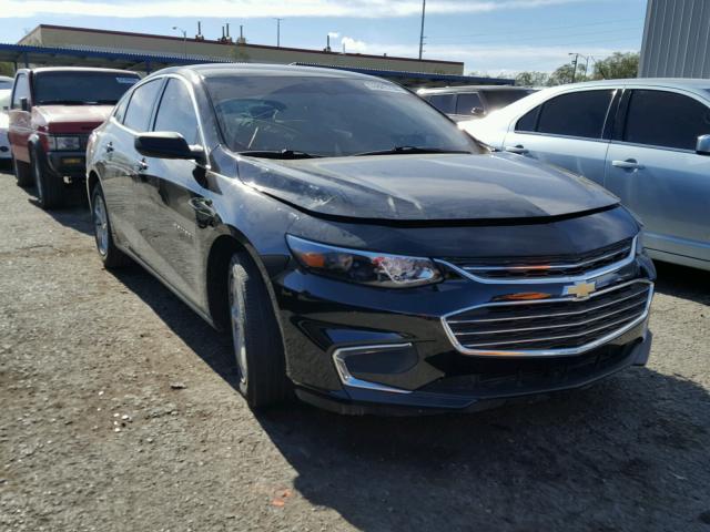 1G1ZB5ST9GF217259 - 2016 CHEVROLET MALIBU LS BLACK photo 1