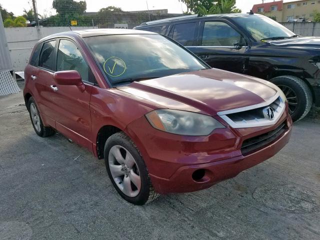 5J8TB18298A002873 - 2008 ACURA RDX RED photo 1