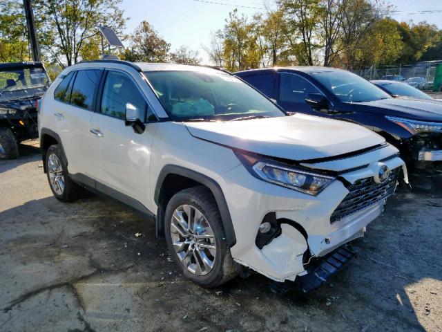 JTMN1RFV0KJ001429 - 2019 TOYOTA RAV4 LIMIT WHITE photo 1