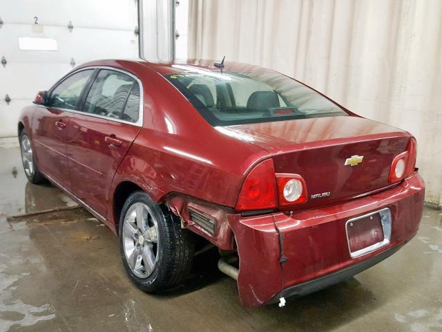 1G1ZD5E12BF215172 - 2011 CHEVROLET MALIBU 2LT RED photo 3