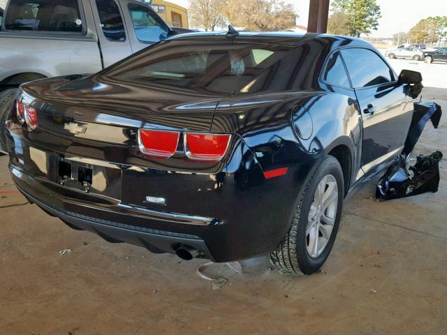 2G1FA1EDXB9117935 - 2011 CHEVROLET CAMARO LS BLACK photo 4