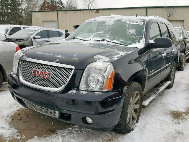 1GKFK63868J245839 - 2008 GMC YUKON DENA BLACK photo 2