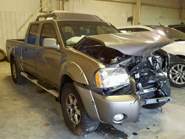 1N6ED29X23C422308 - 2003 NISSAN FRONTIER C GRAY photo 1