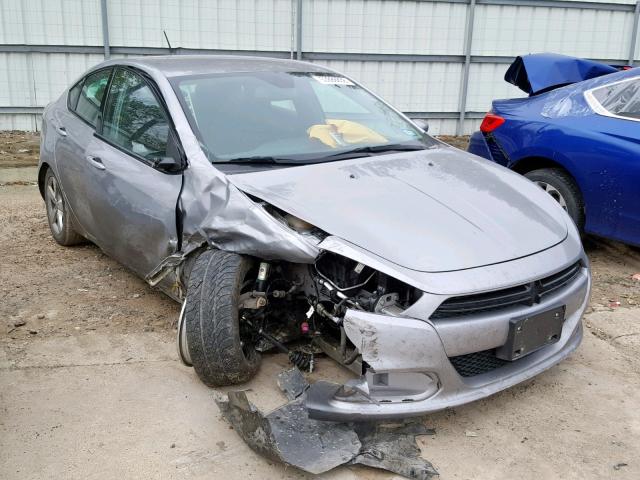 1C3CDFBA8GD570443 - 2016 DODGE DART SXT SILVER photo 1