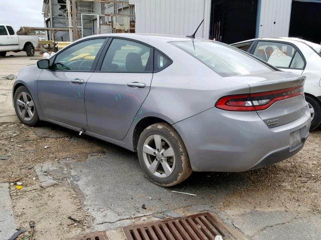 1C3CDFBA8GD570443 - 2016 DODGE DART SXT SILVER photo 3