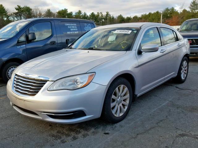 1C3BC1FG2BN537943 - 2011 CHRYSLER 200 TOURIN SILVER photo 2