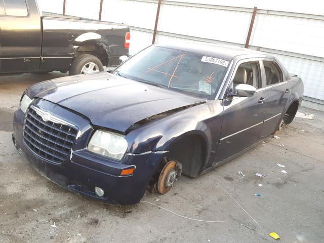 2C3LA53G66H205377 - 2006 CHRYSLER 300 TOURIN BLUE photo 2