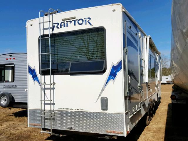 4YDF40037BR800234 - 2011 KEYSTONE RAPTOR WHITE photo 4