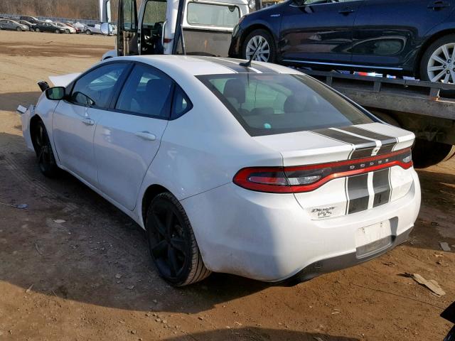 1C3CDFBB0GD608059 - 2016 DODGE DART SXT WHITE photo 3