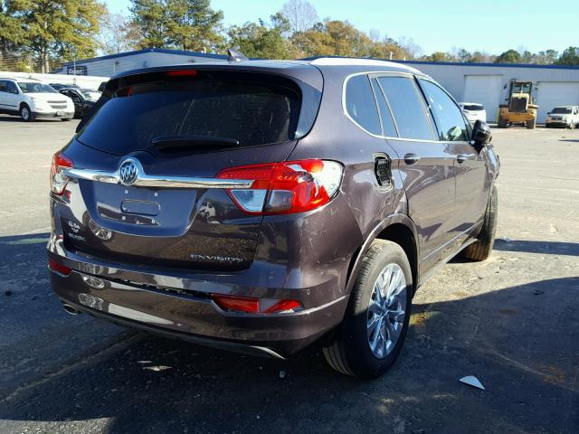 LRBFXBSA5HD092345 - 2017 BUICK ENVISION E GRAY photo 4