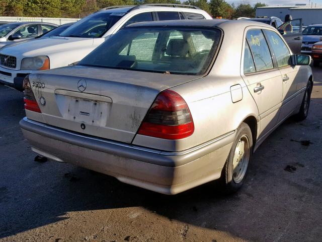 WDBHA29G9WA619323 - 1998 MERCEDES-BENZ C 280 TAN photo 4