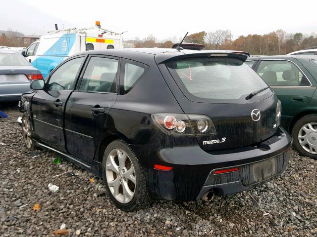 JM1BK343591227443 - 2009 MAZDA 3 S BLACK photo 3