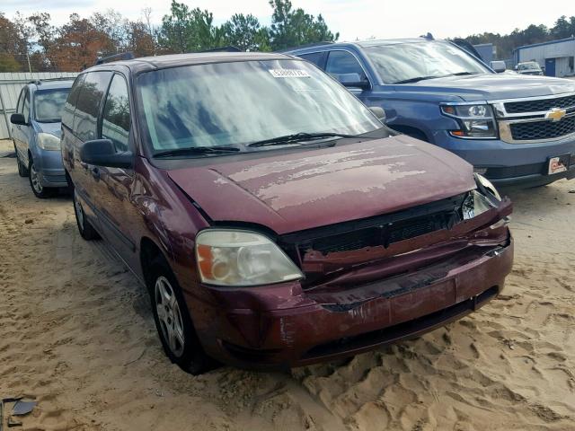 2FMZA51617BA01263 - 2007 FORD FREESTAR S RED photo 1