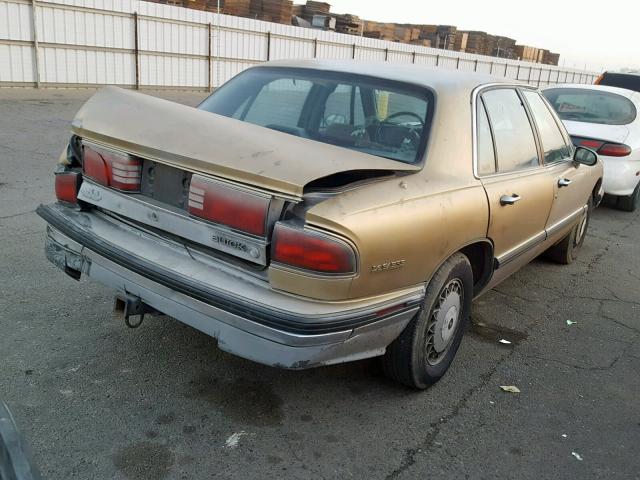 1G4HP53L7PH428706 - 1993 BUICK LESABRE CU GOLD photo 4