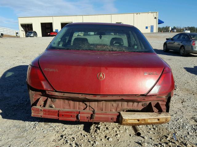 19UYA1253VL018918 - 1997 ACURA 2.2CL RED photo 9