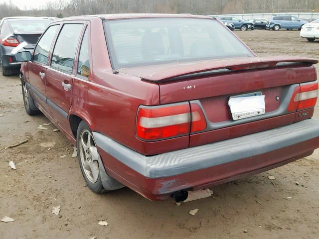 YV1LS5727T3315726 - 1996 VOLVO 850 MAROON photo 3