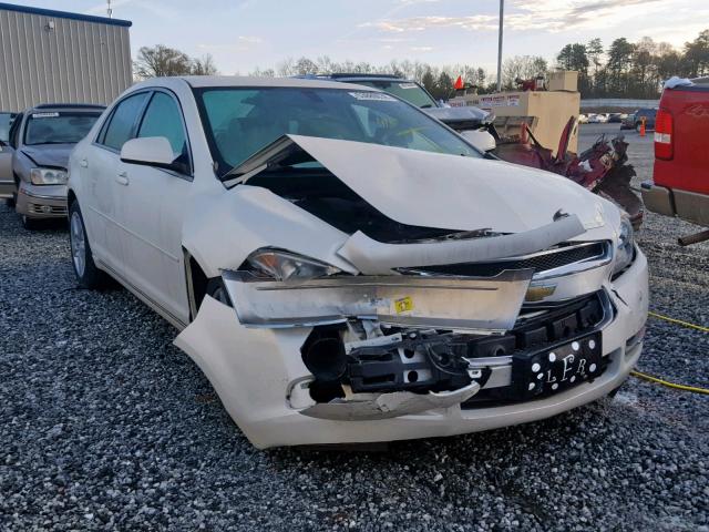 1G1ZC5E16BF281257 - 2011 CHEVROLET MALIBU 1LT WHITE photo 1
