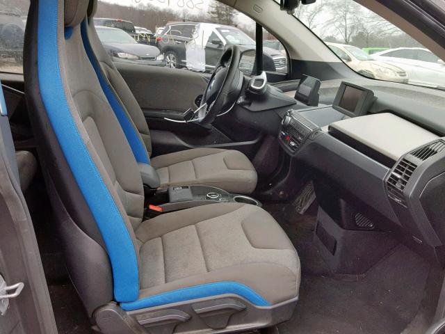 WBY1Z8C36HV891343 - 2017 BMW I3 REX Черный фото 5