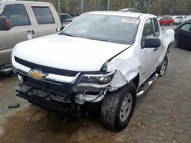 1GCHSBEA9G1383743 - 2016 CHEVROLET COLORADO WHITE photo 2