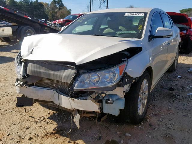 1G4GD5ER5CF293995 - 2012 BUICK LACROSSE P CREAM photo 2