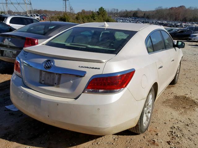 1G4GD5ER5CF293995 - 2012 BUICK LACROSSE P CREAM photo 4