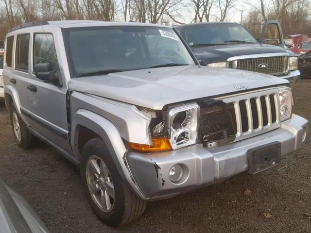 1J8HG48K96C131195 - 2006 JEEP COMMANDER Gümüş foto 1