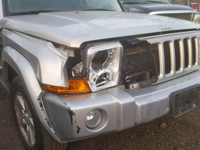 1J8HG48K96C131195 - 2006 JEEP COMMANDER Gümüş foto 9