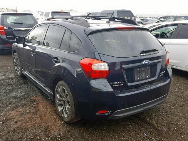 JF1GPAT66FH313750 - 2015 SUBARU IMPREZA SP BLUE photo 3