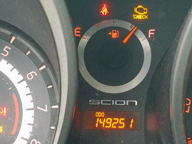 JTKJF5C79B3015910 - 2011 TOYOTA SCION TC ვერცხლისფერი ფოტო 8