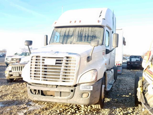 1FUJGLDR4BSBC6211 - 2012 FREIGHTLINER CASCADIA 1 MAROON photo 2