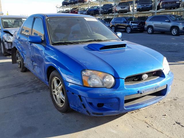 JF1GD706X4L508714 - 2004 SUBARU IMPREZA WR BLUE photo 1