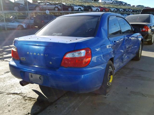 JF1GD706X4L508714 - 2004 SUBARU IMPREZA WR BLUE photo 9