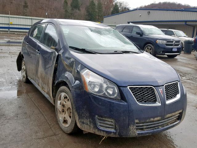 5Y2SL67829Z431320 - 2009 PONTIAC VIBE BLUE photo 1