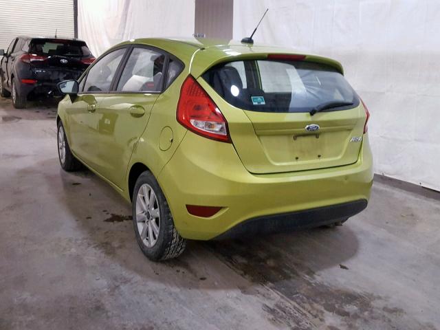 3FADP4EJ6BM231674 - 2011 FORD FIESTA SE GREEN photo 3