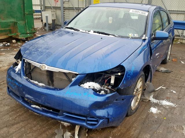 1C3LC56J28N300479 - 2008 CHRYSLER SEBRING TO BLUE photo 2