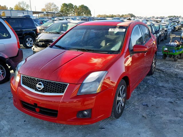 3N1AB6AP9CL690063 - 2012 NISSAN SENTRA 2.0 RED photo 2