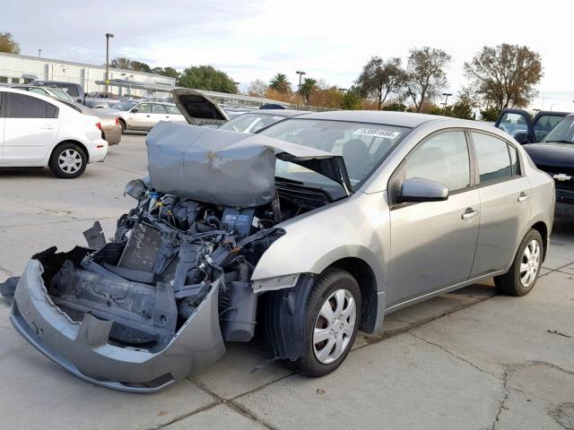 3N1AB61E87L673310 - 2007 NISSAN SENTRA 2.0 GRAY photo 2