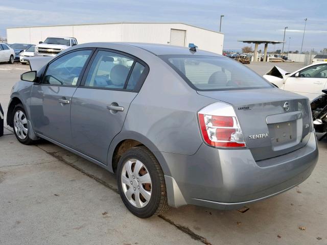 3N1AB61E87L673310 - 2007 NISSAN SENTRA 2.0 GRAY photo 3