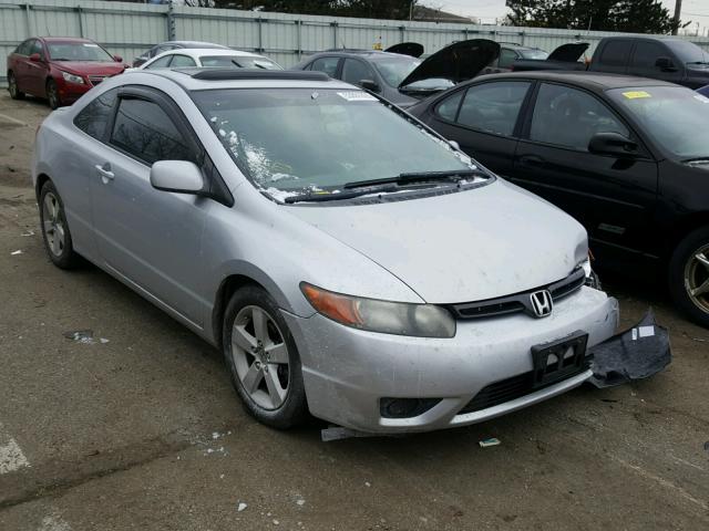 2HGFG11938H566526 - 2008 HONDA CIVIC EXL SILVER photo 1