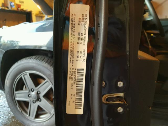 1J8FT47W28D505005 - 2008 JEEP COMPASS SP 黑色 照片 10