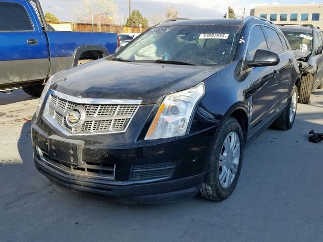 3GYFNAEYXAS628491 - 2010 CADILLAC SRX LUXURY BLACK photo 2