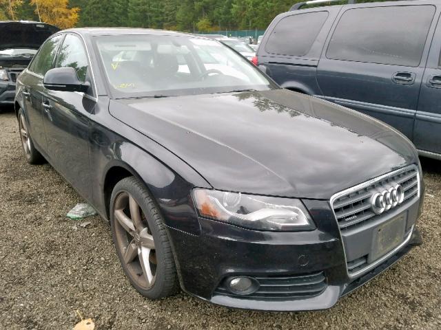 WAUMF78K89N030519 - 2009 AUDI A4 PRESTIG BLACK photo 1