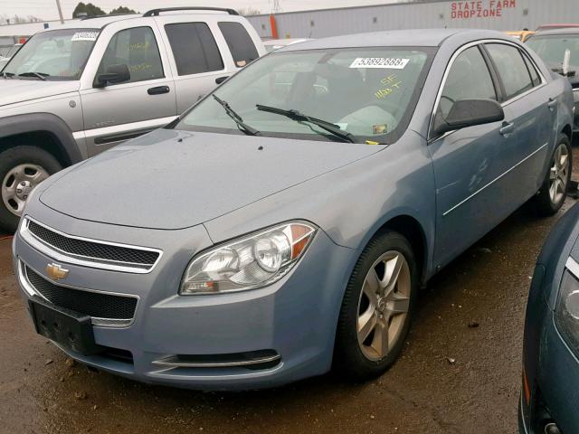 1G1ZG57K794233265 - 2009 CHEVROLET MALIBU LS ლურჯი ფოტო 2