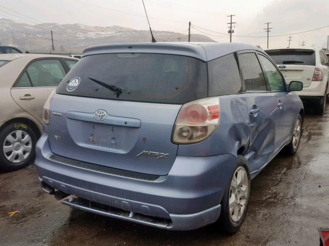 2T1KR32E55C369880 - 2005 TOYOTA COROLLA MA BLUE photo 4