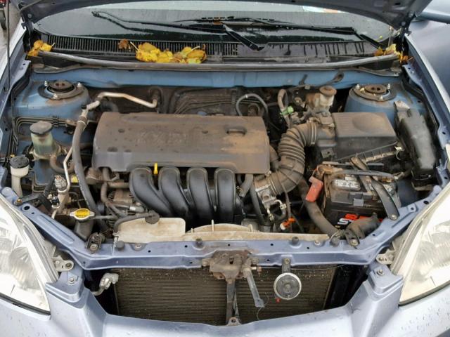 2T1KR32E55C369880 - 2005 TOYOTA COROLLA MA BLUE photo 7