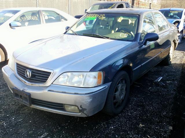 JH4KA96634C002155 - 2004 ACURA 3.5RL GRAY photo 2