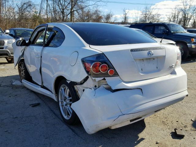 JTKDE3B7XA0305191 - 2010 TOYOTA SCION TC WHITE photo 3