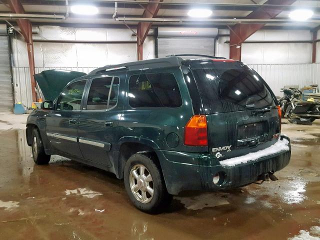 1GKET16S136187234 - 2003 GMC ENVOY XL GREEN photo 3