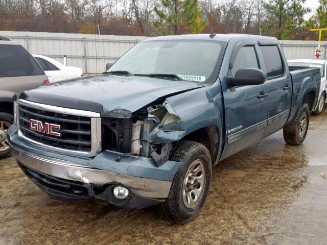 2GTEC13C471708176 - 2007 GMC NEW SIERRA BLUE photo 2